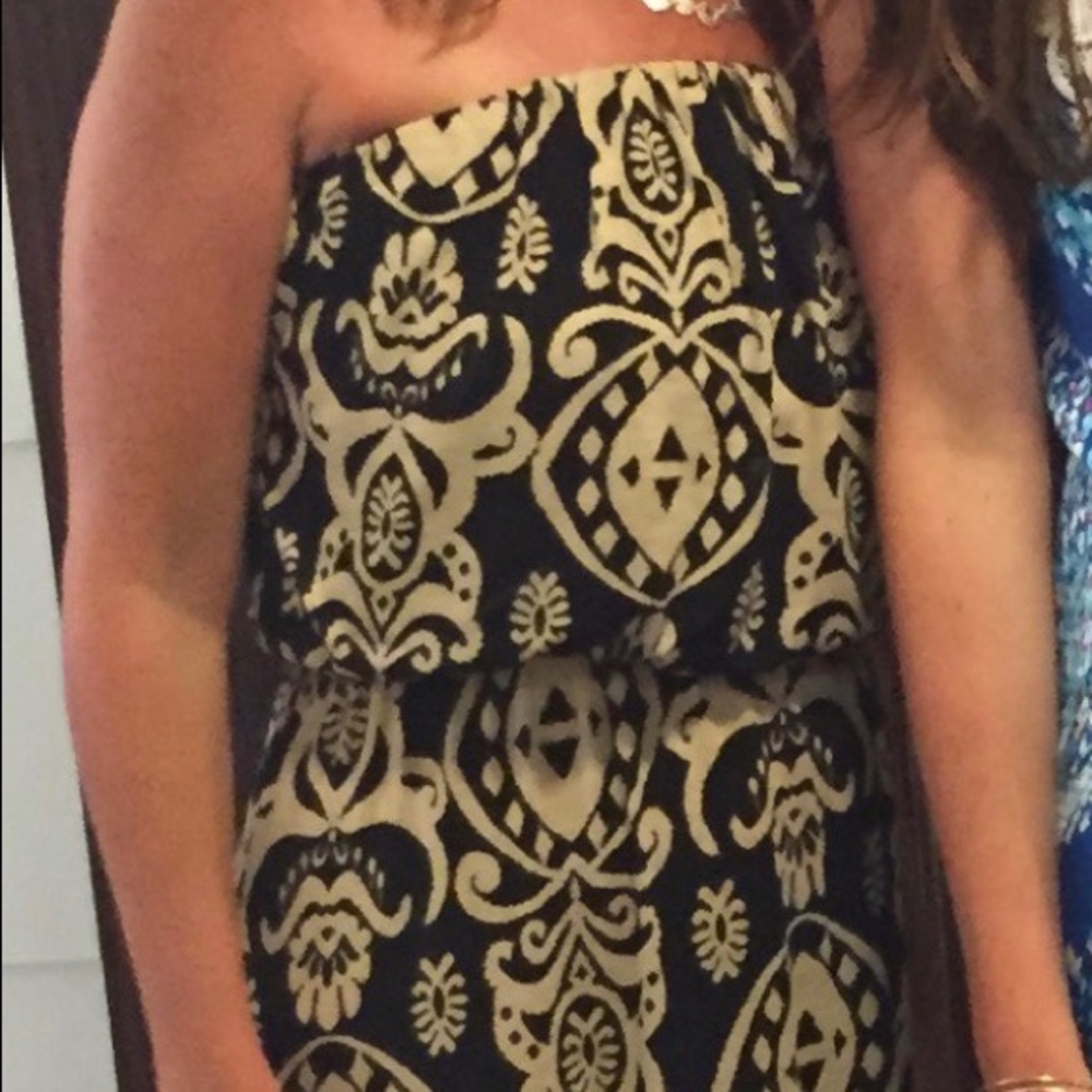 Women’s strapless maxi dress size 2